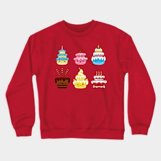 Kawaii Cake Crewneck Sweatshirt